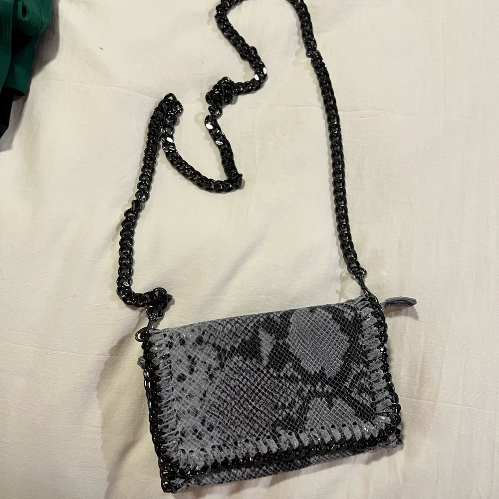 Snakeskin Clutch